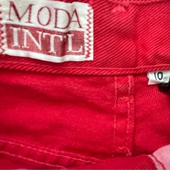 The London Jean Hot Pink 5-Pocket Jeans Women’s Size 10P. - Picture 8 of 16